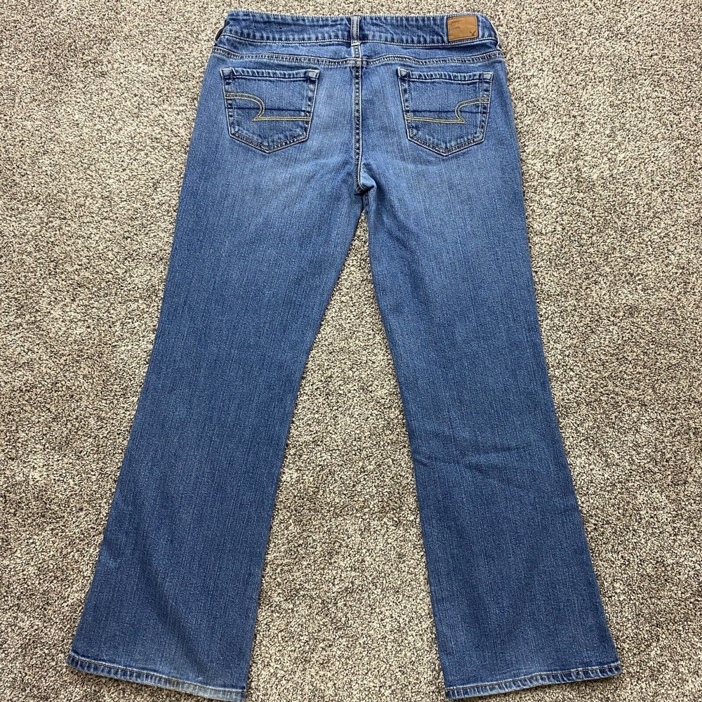 American Eagle Outfitters Medium Blue Flare Jeans - Picture 2 of 11